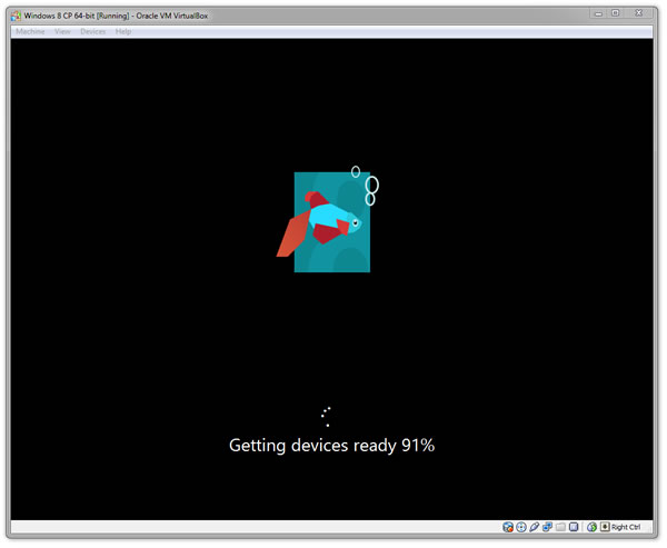 Windows 8 Virtual Machine