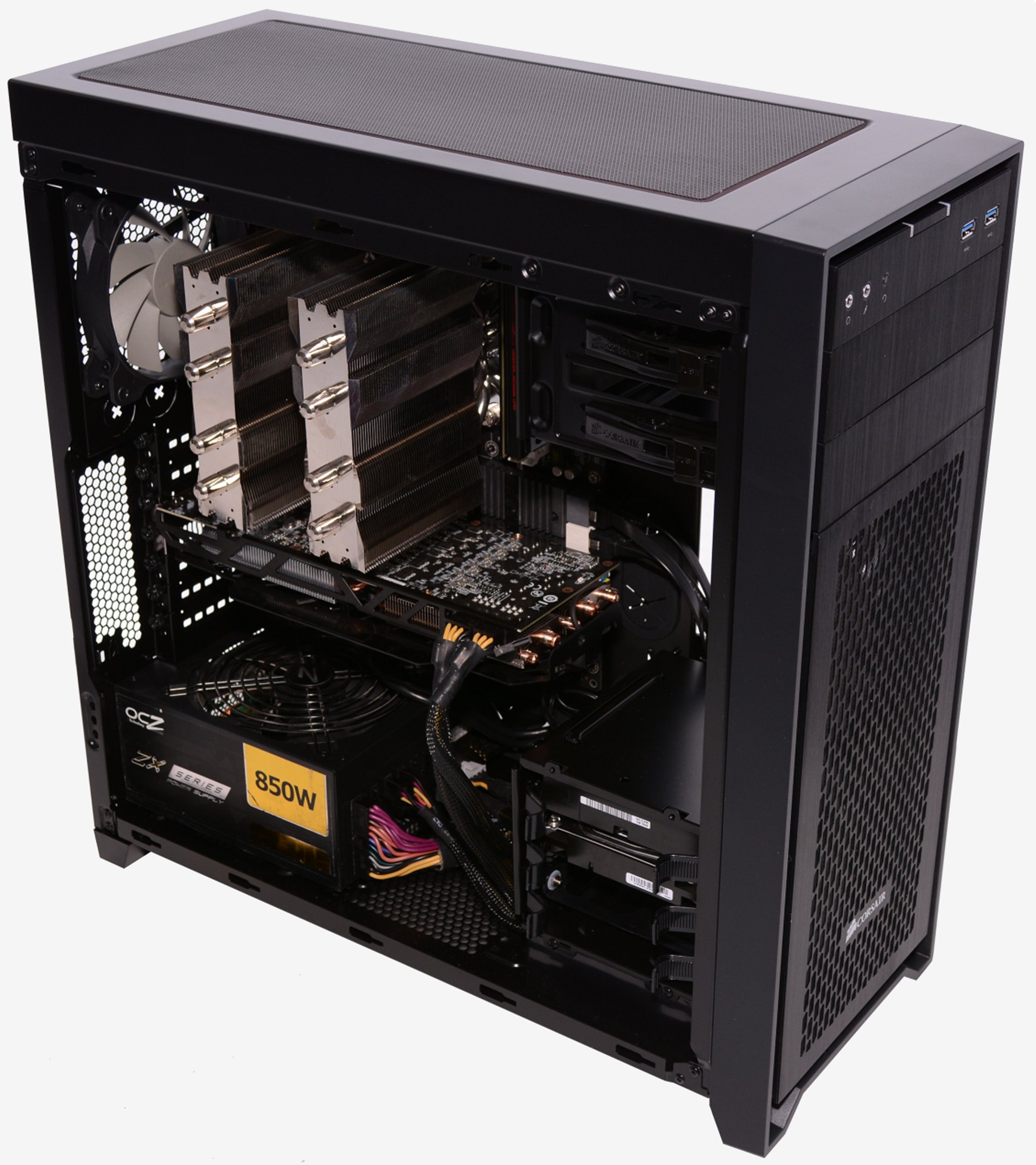 Corsair Obsidian Series 450D & Carbide Series Air 540 Case Review