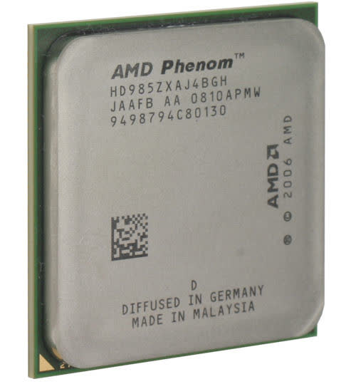 AMD Phenom X4 9850 Black Edition 2.5GHz Socket AM2+ Reviews and Ratings ...