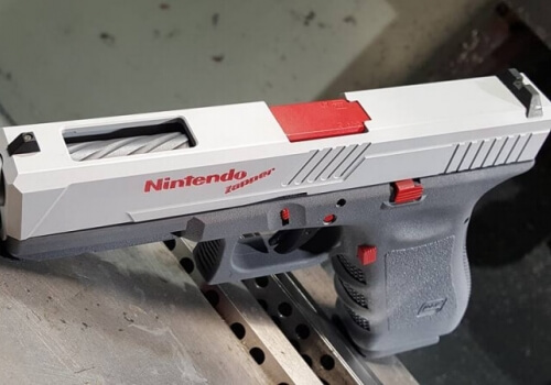 Texan manufacturer turns working Glock into Nintendo's Duck Hunt gun