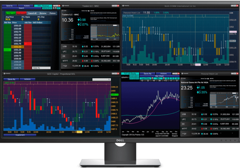 Dell's new 43-inch, 4K desktop monitor can output four 1080p displays simultaneously