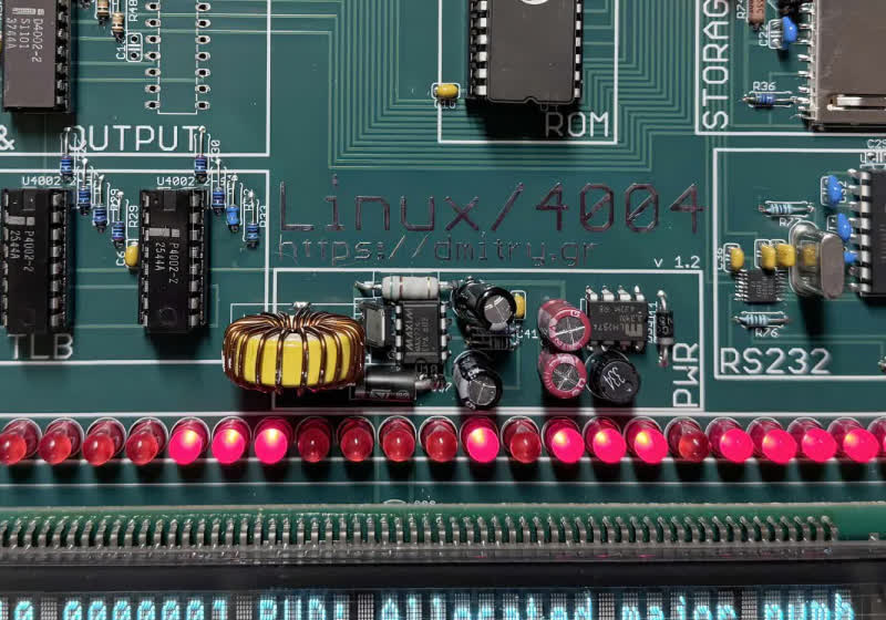 Hacker miraculously gets an Intel 4004 to run Linux, takes about five days to boot