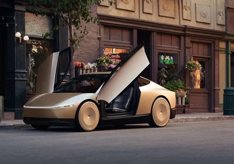 Elon Musk unveils autonomous Cybercab and Robovan at sci-fi-themed event