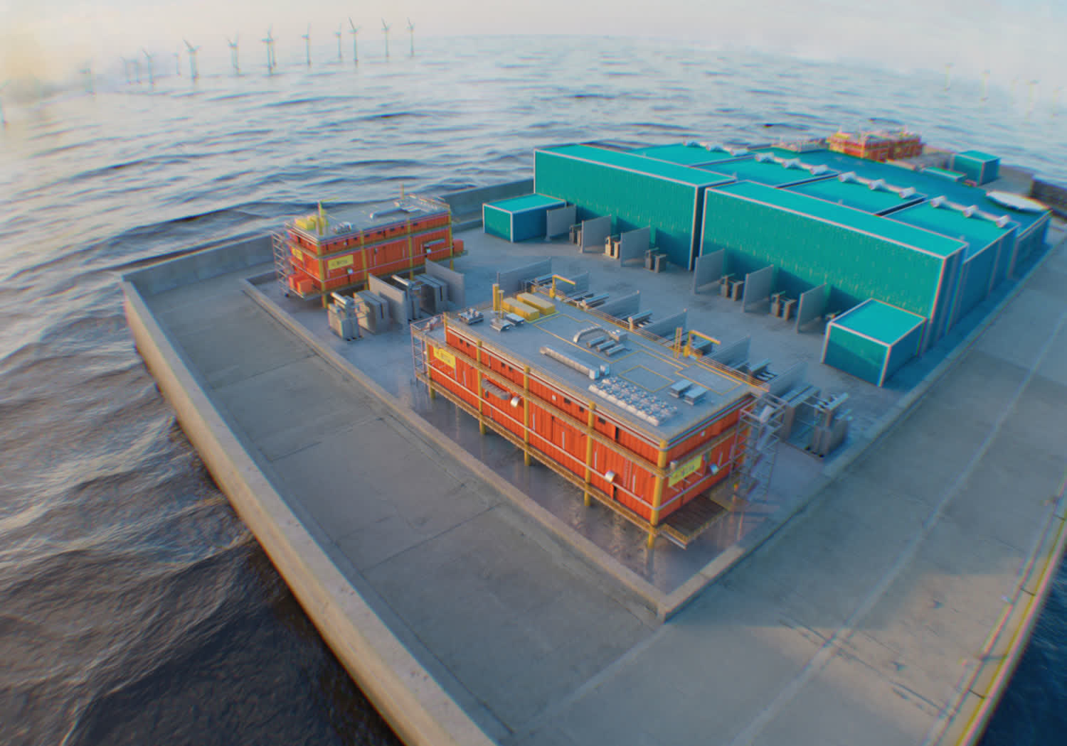 Belgium is constructing the world's first artificial island to harness offshore wind