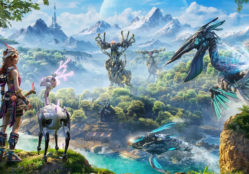Tencent's Light of Motiram is such a Horizon Zero Dawn rip-off, they're hard to tell apart