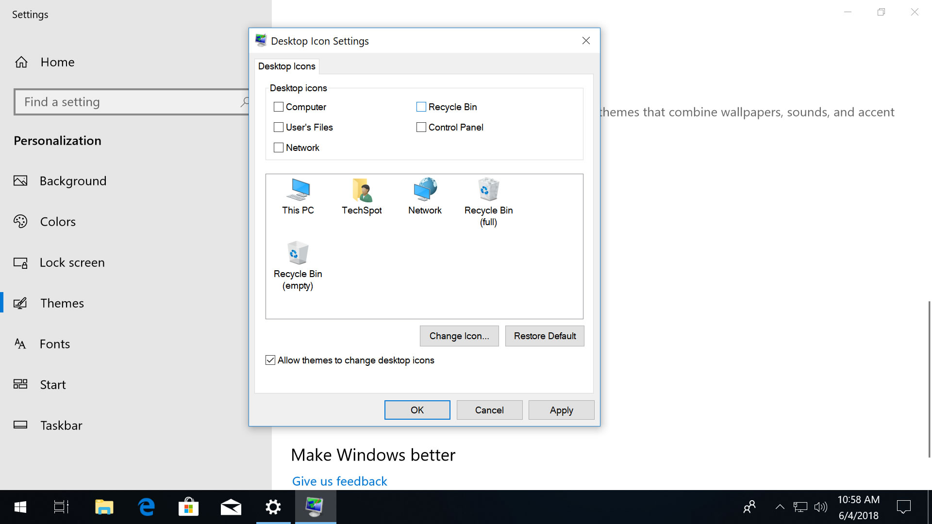 Where Is The Windows 10 Recycle Bin Removing It From The Desktop Putting It Elsewhere Techspot