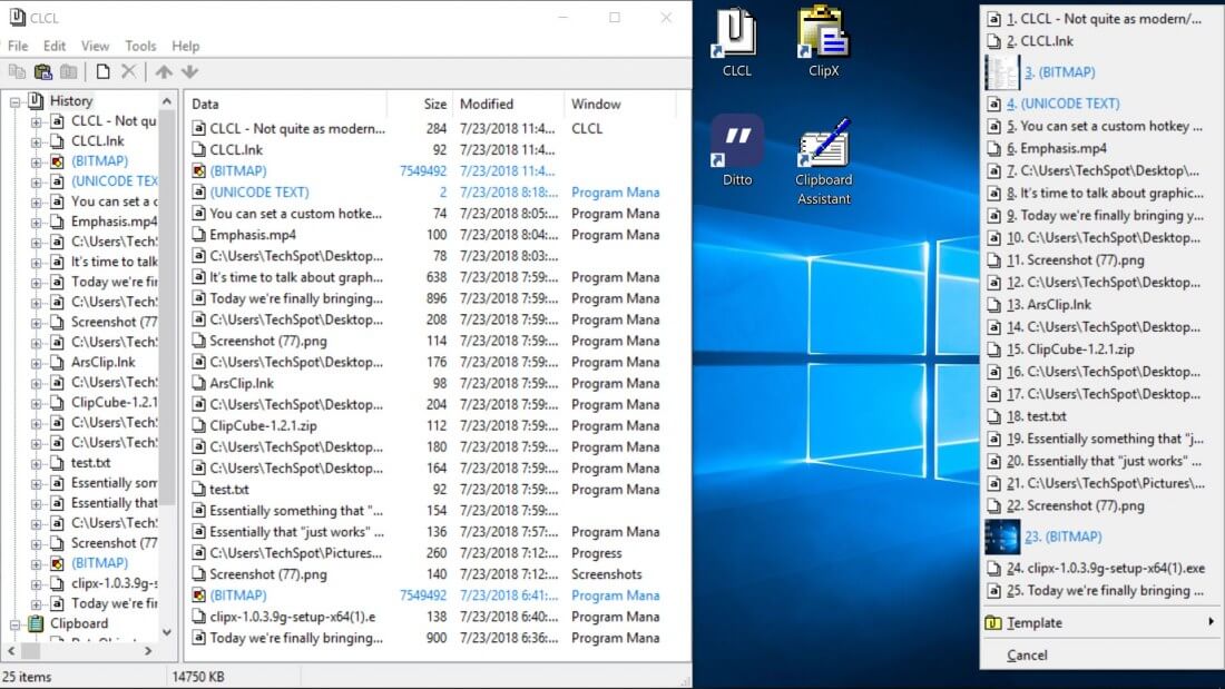 12 Windows Clipboard Managers Tested | TechSpot