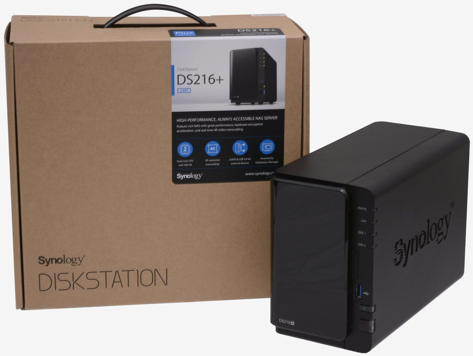 Synology DiskStation DS216+ NAS Review | TechSpot Synology DiskStation DS216+ NAS Review | TechSpot