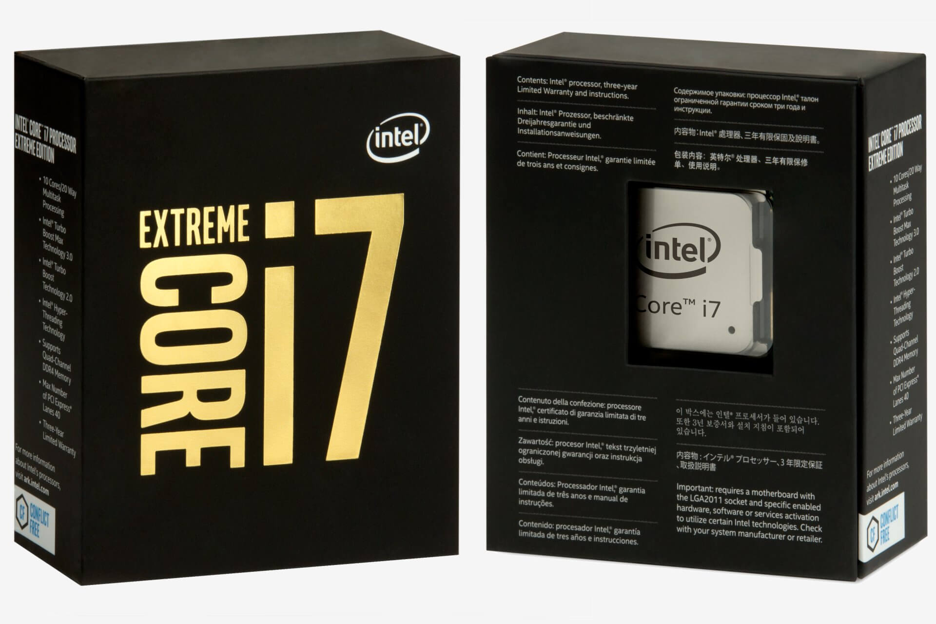 Turbo Boost Max 3.0 and Package Differences - The Intel Broadwell-E Review:  Core i7-6950X, i7-6900K, i7-6850K and i7-6800K Tested