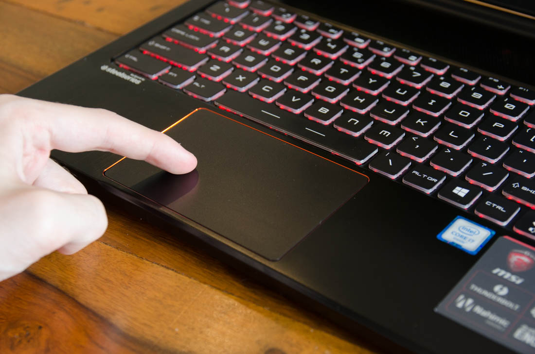 MSI GS63VR Stealth Pro Review > Display, Keyboard and Trackpad TechSpot