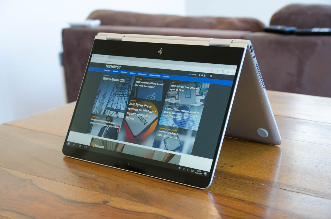 HP Spectre x360 Review > Sexy Metal Unibody Convertible | TechSpot