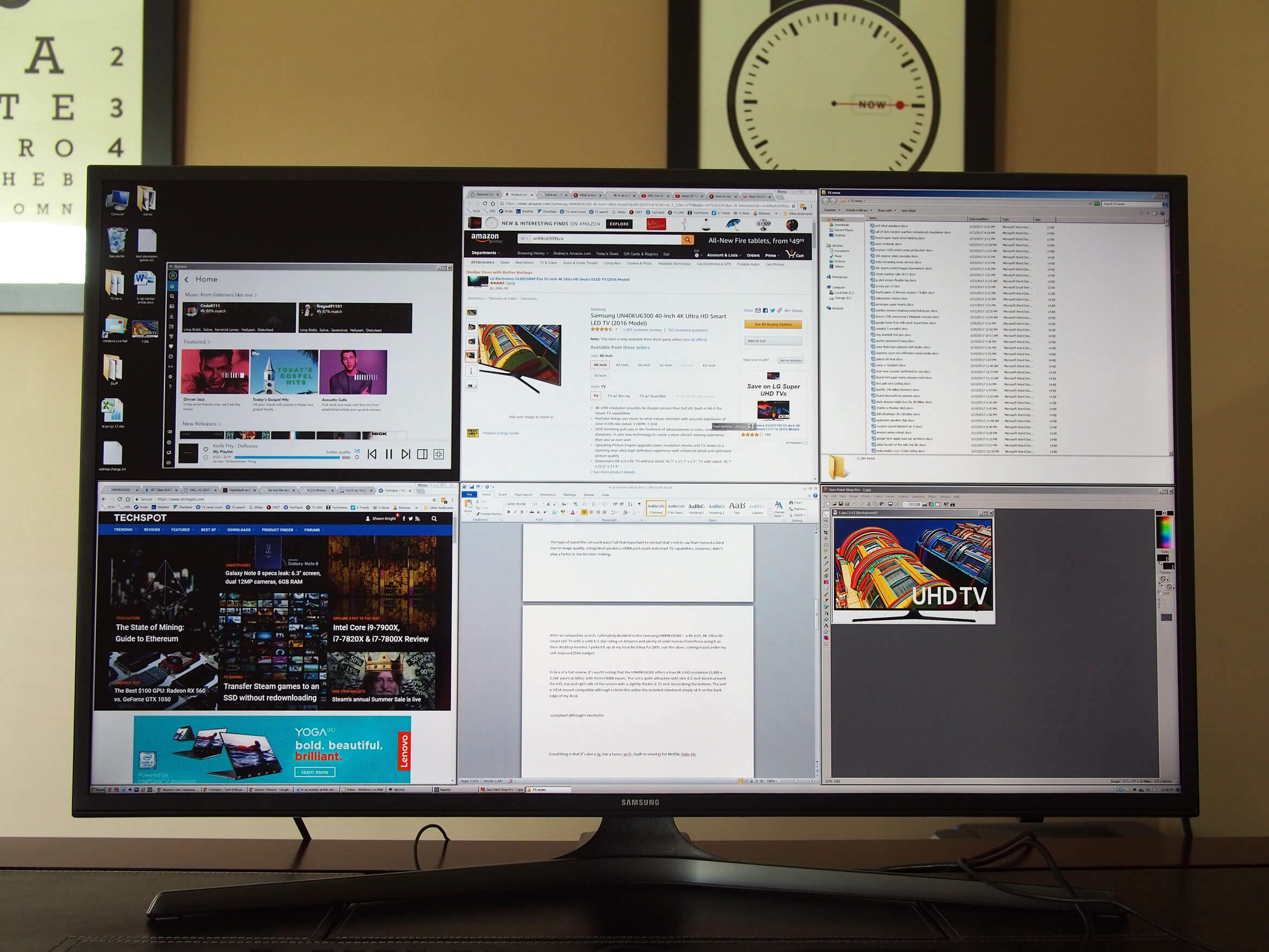 Using A 4k Tv As A Desktop Monitor Techspot