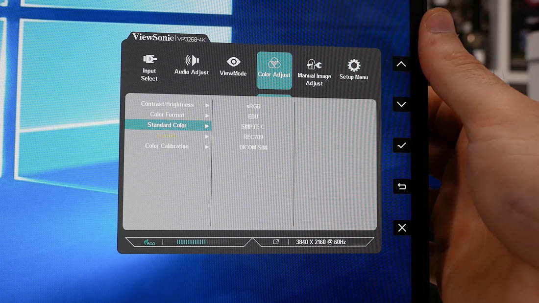 ViewSonic VP32684K 32" Monitor Review > Color Performance TechSpot
