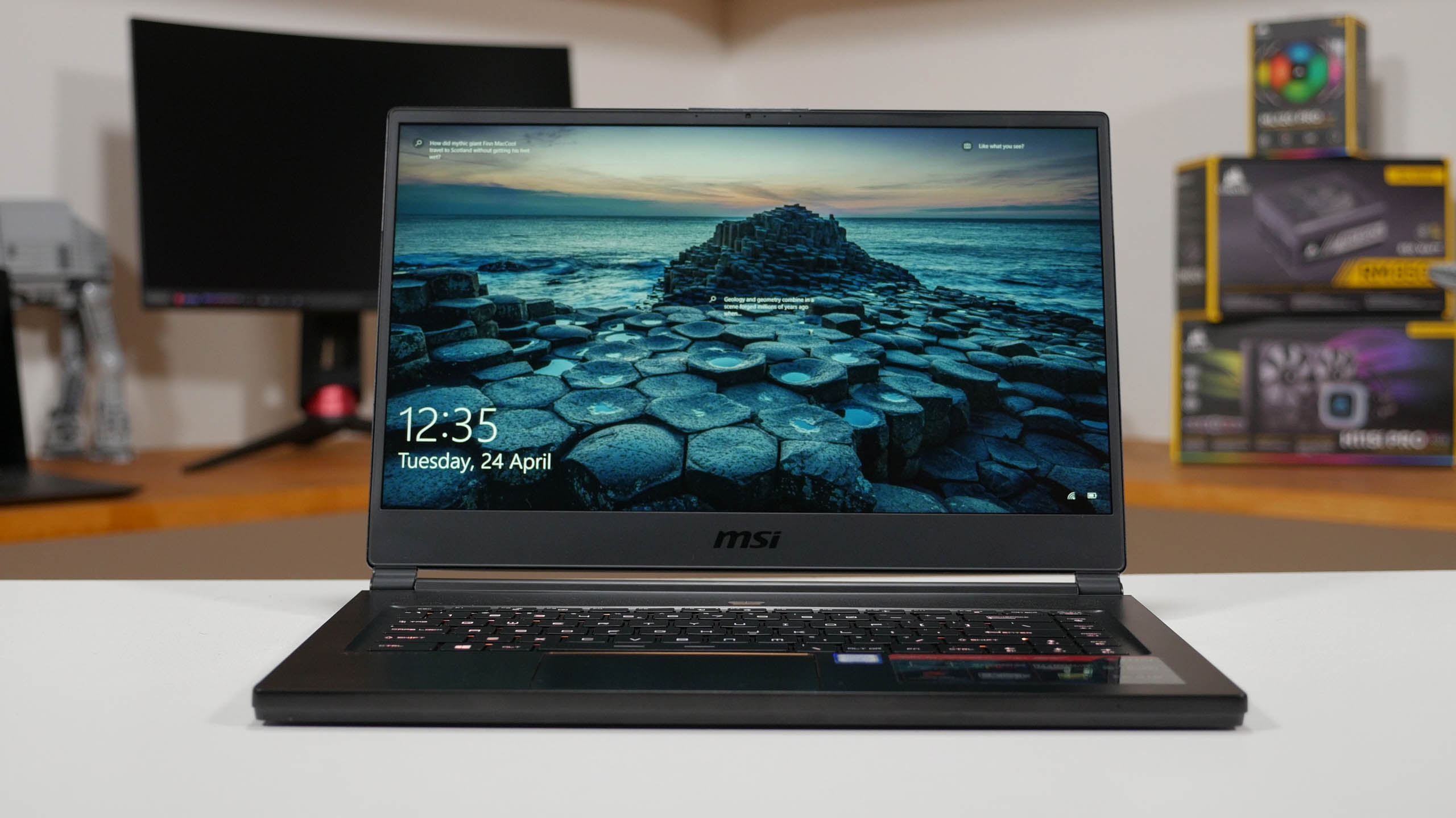 MSI GS65 Stealth Thin Review Photo Gallery - TechSpot