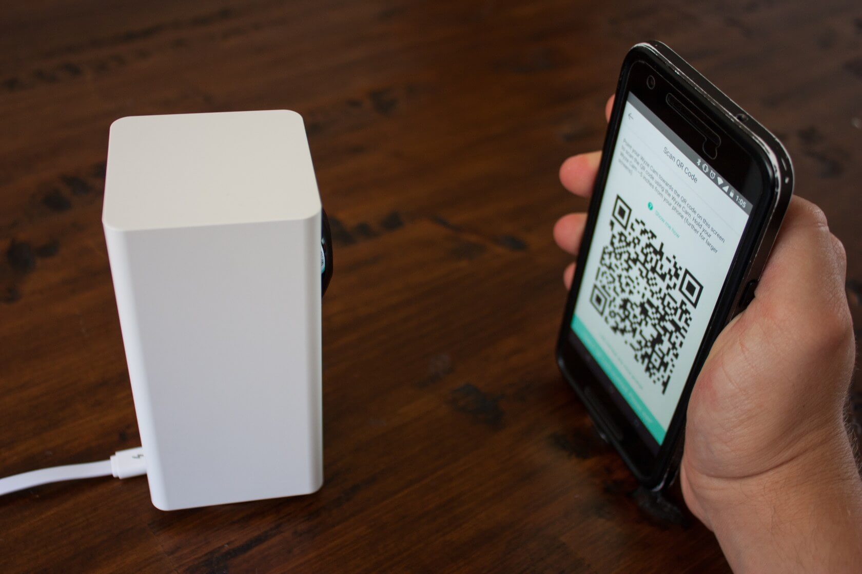 Camera does not scan the QR code – Wyze