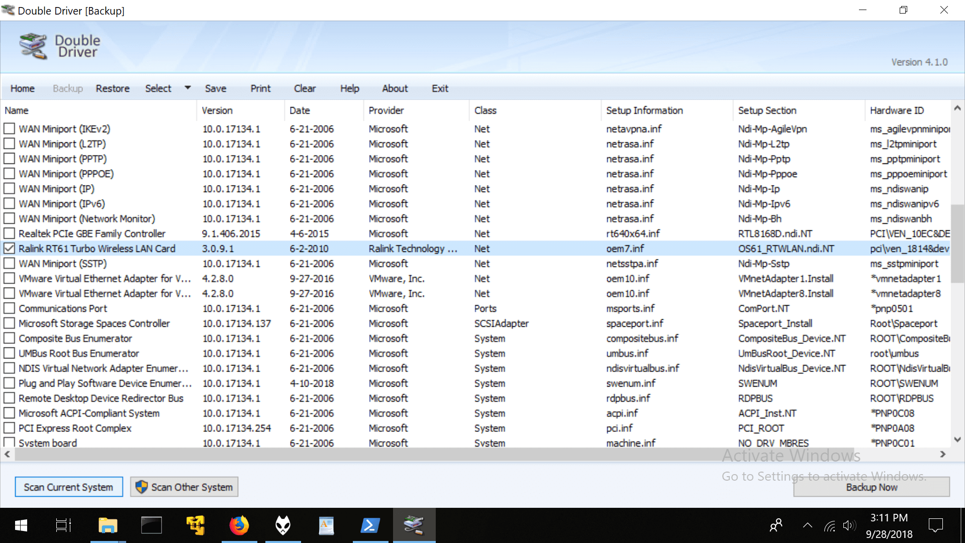 How to Export Old Device Drivers to a New Windows Installation 