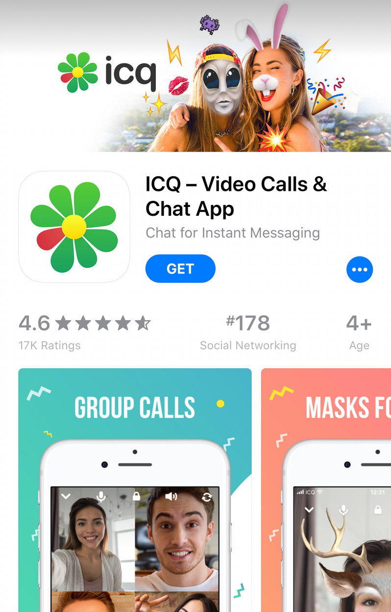 ICQ Messenger Introduces Group Video Calls