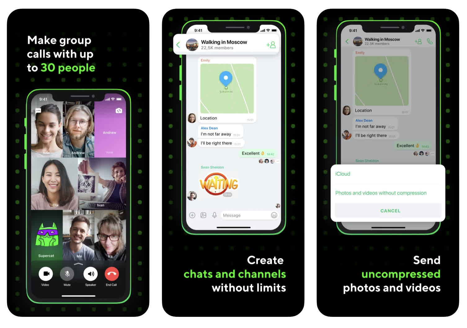 ICQ Chat-page