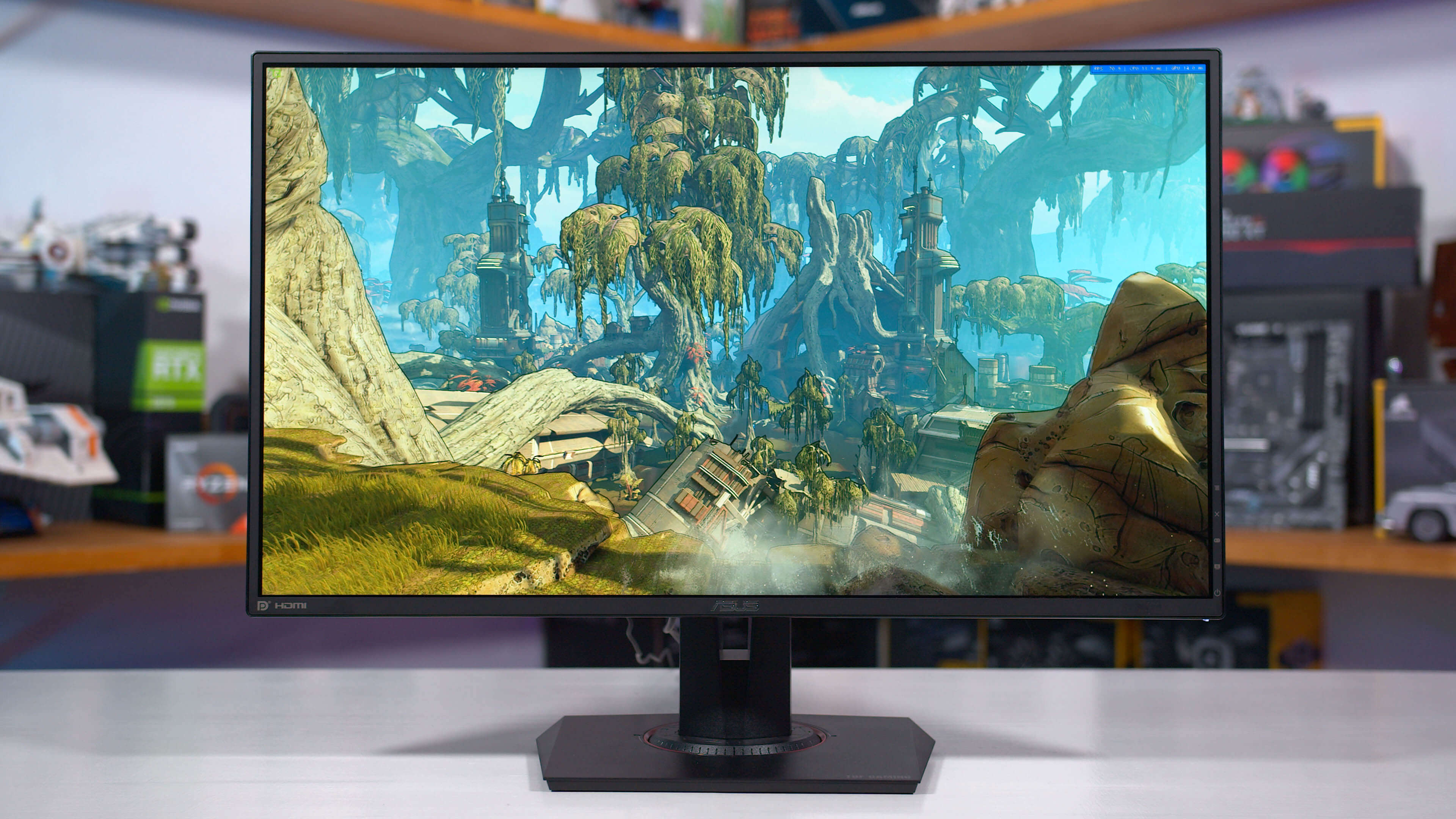 Asus Tuf Vg27aq 27 Gaming Monitor Review Techspot