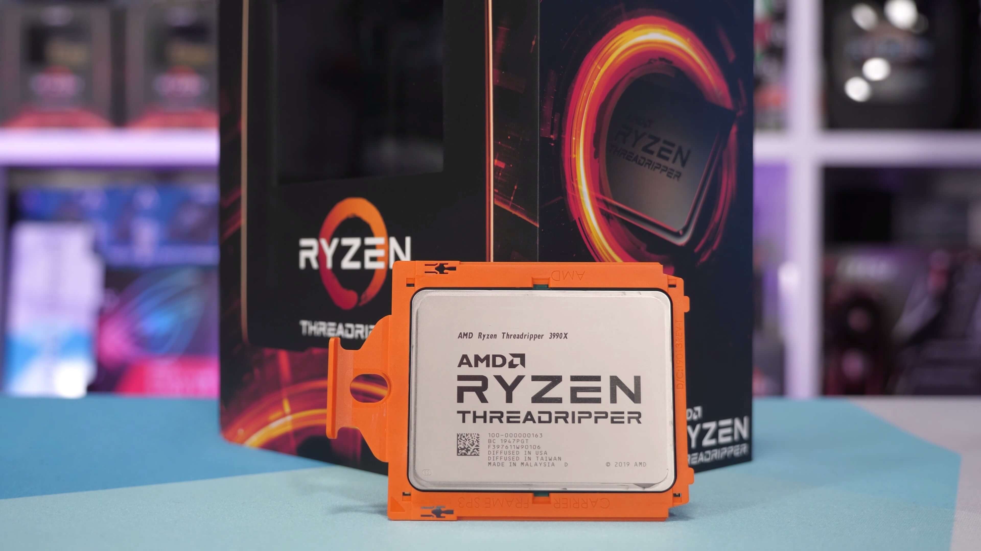 Best Buy: AMD Ryzen ThreadRipper 3990X 64-core 2.9 GHz Desktop Socket sTRX4  Processor 100-100000163WOF