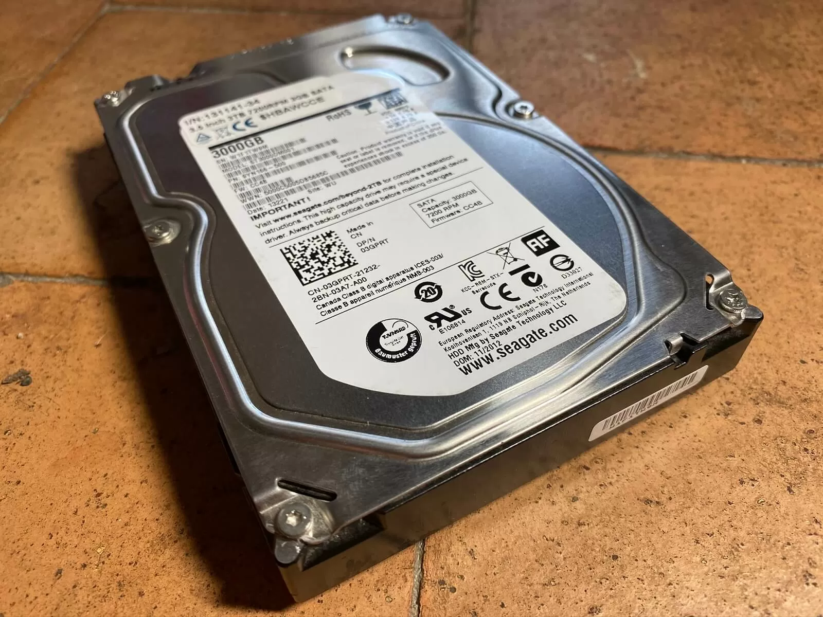 a hard disk drive is an example of magnetic storage.