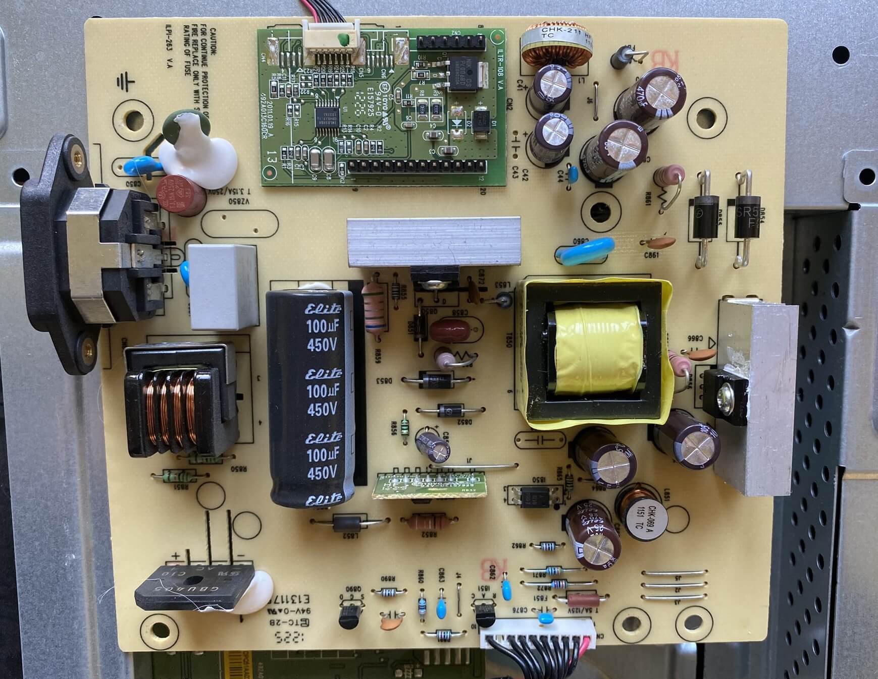 basic parts of computer monitor