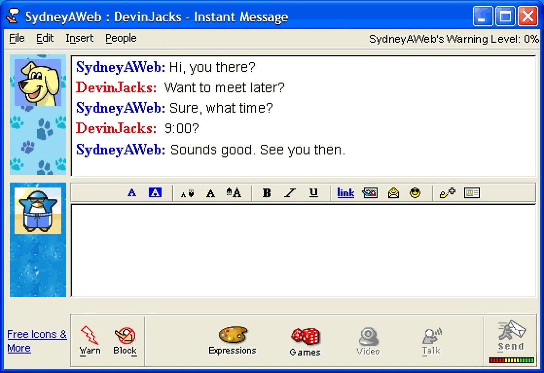 Rooms chat old aol What happened