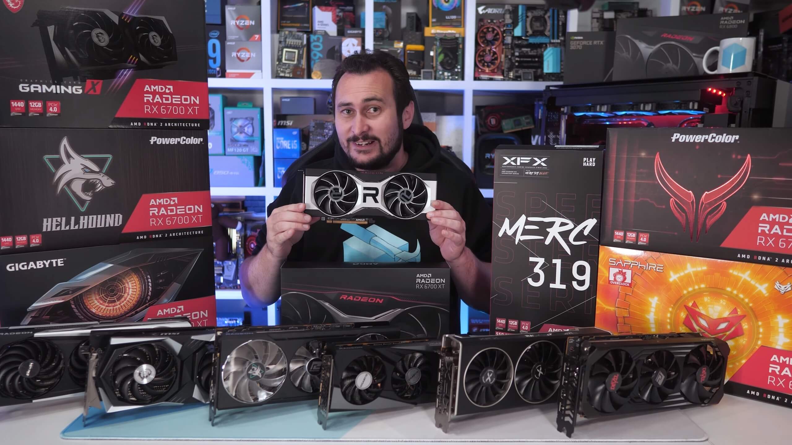 XFX Radeon RX 6800 XT Merc 319 review: Fast yet silent