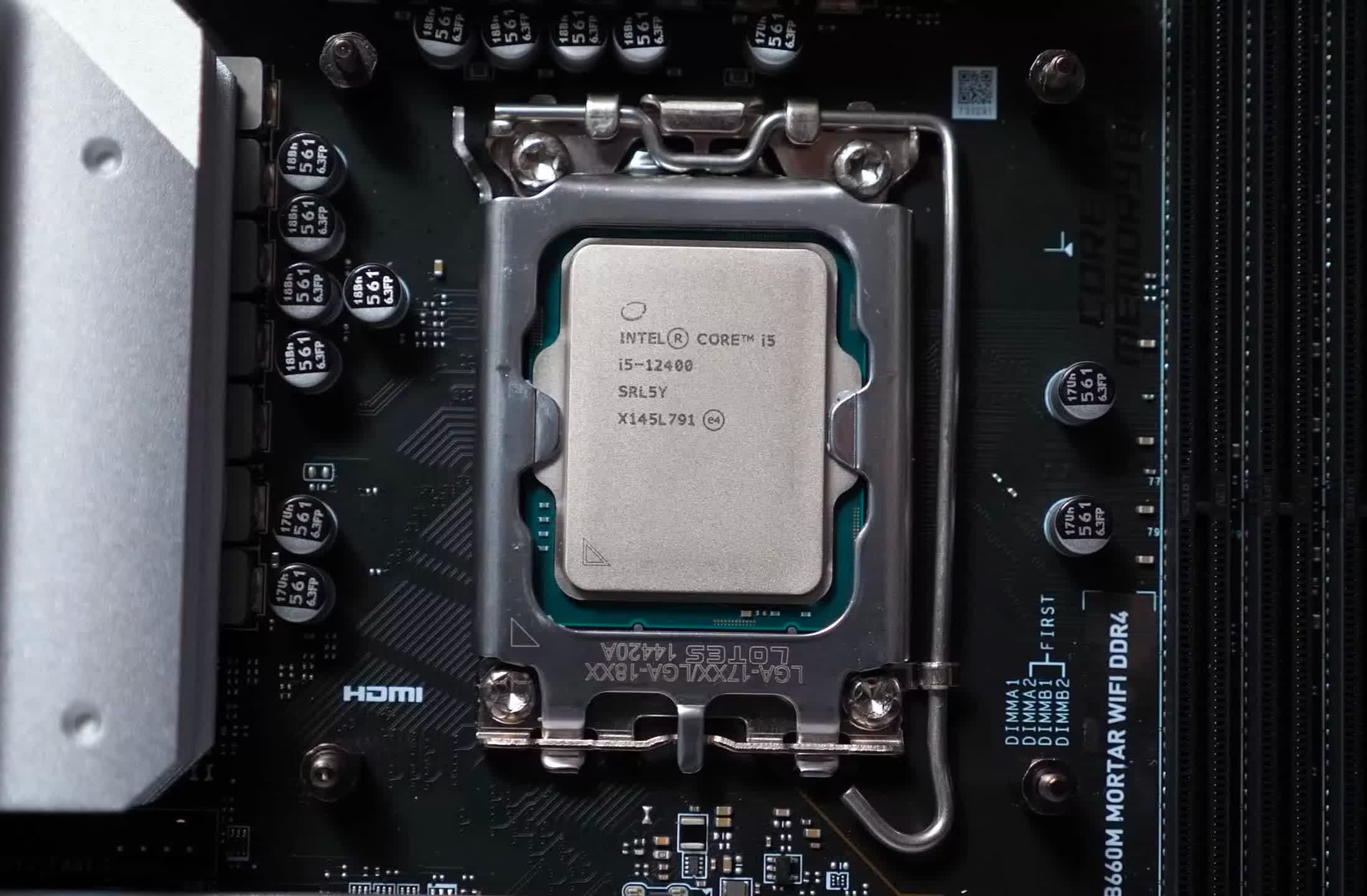 Unreleased Intel Core i5-12400F CPU could offer Ryzen 5 5600X performance  at half the price, shows early review 