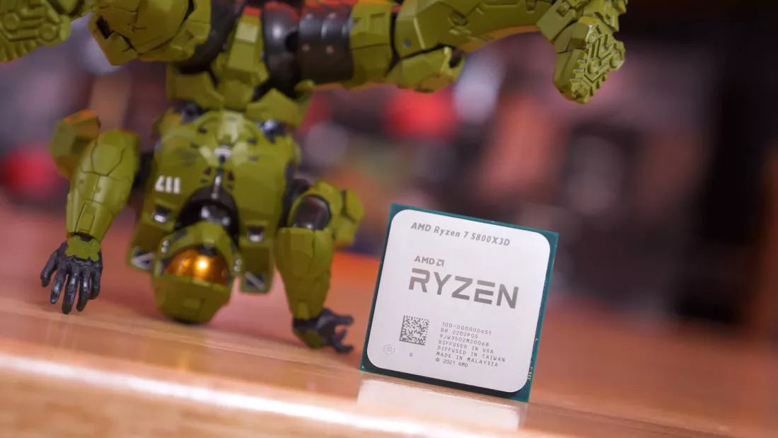 AMD Ryzen 7 5800X3D shines in gaming benchmarks, beats Intel