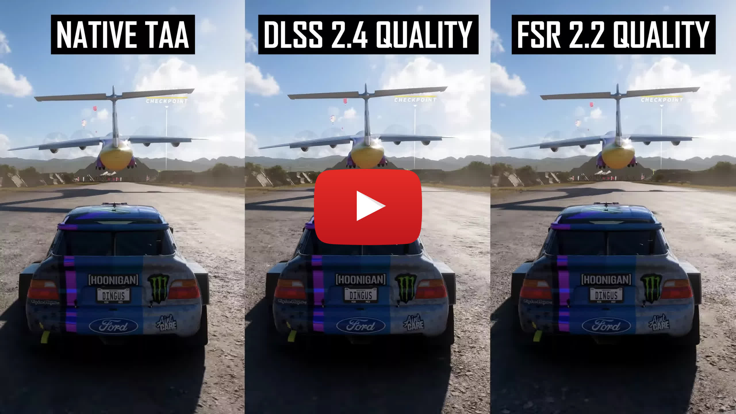 Forza Horizon 5: DLAA vs. DLSS vs. FSR 2.2 Comparison Review