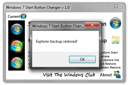start menu animation windows 7