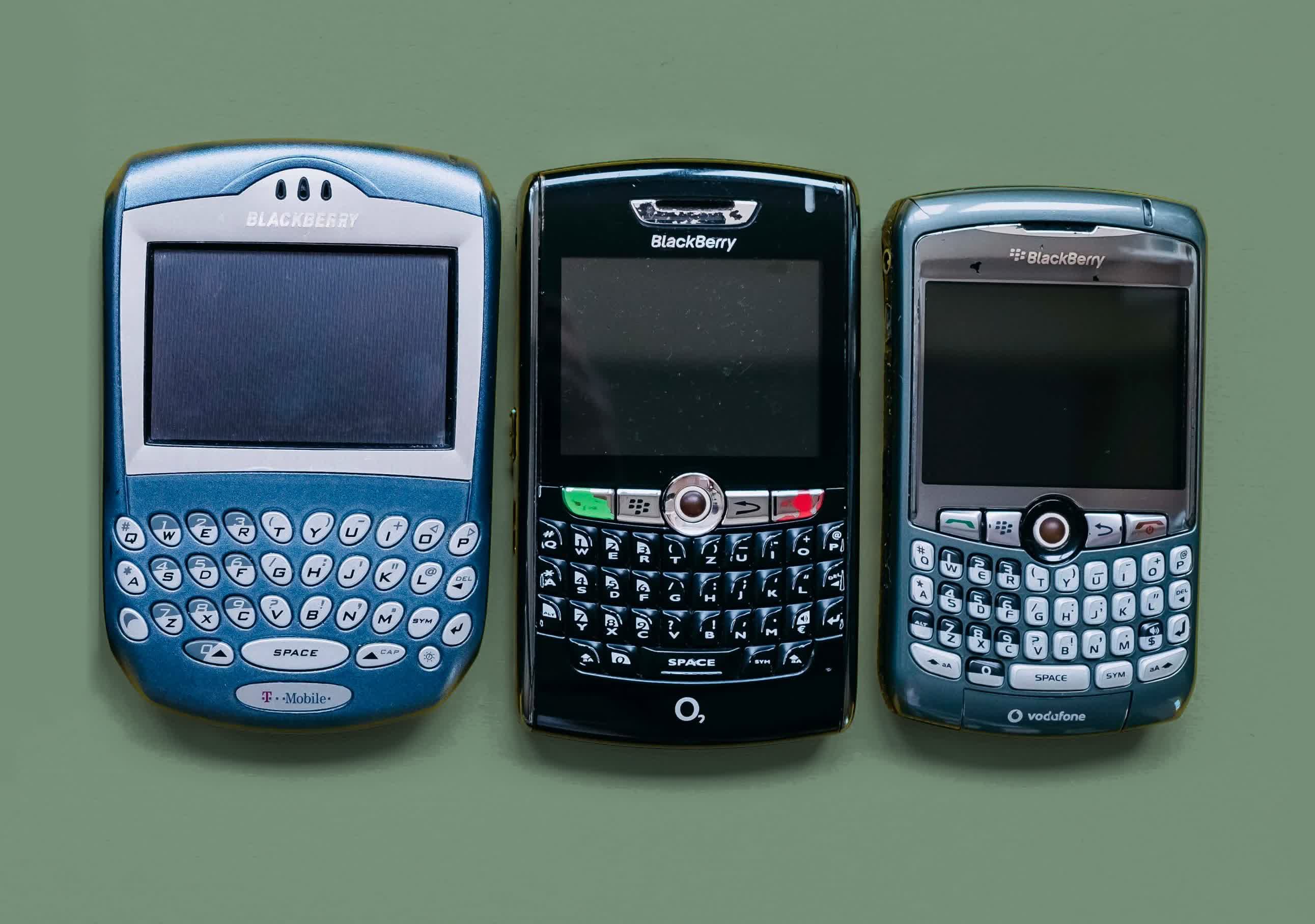 Blackberry Phones Touch Screen White