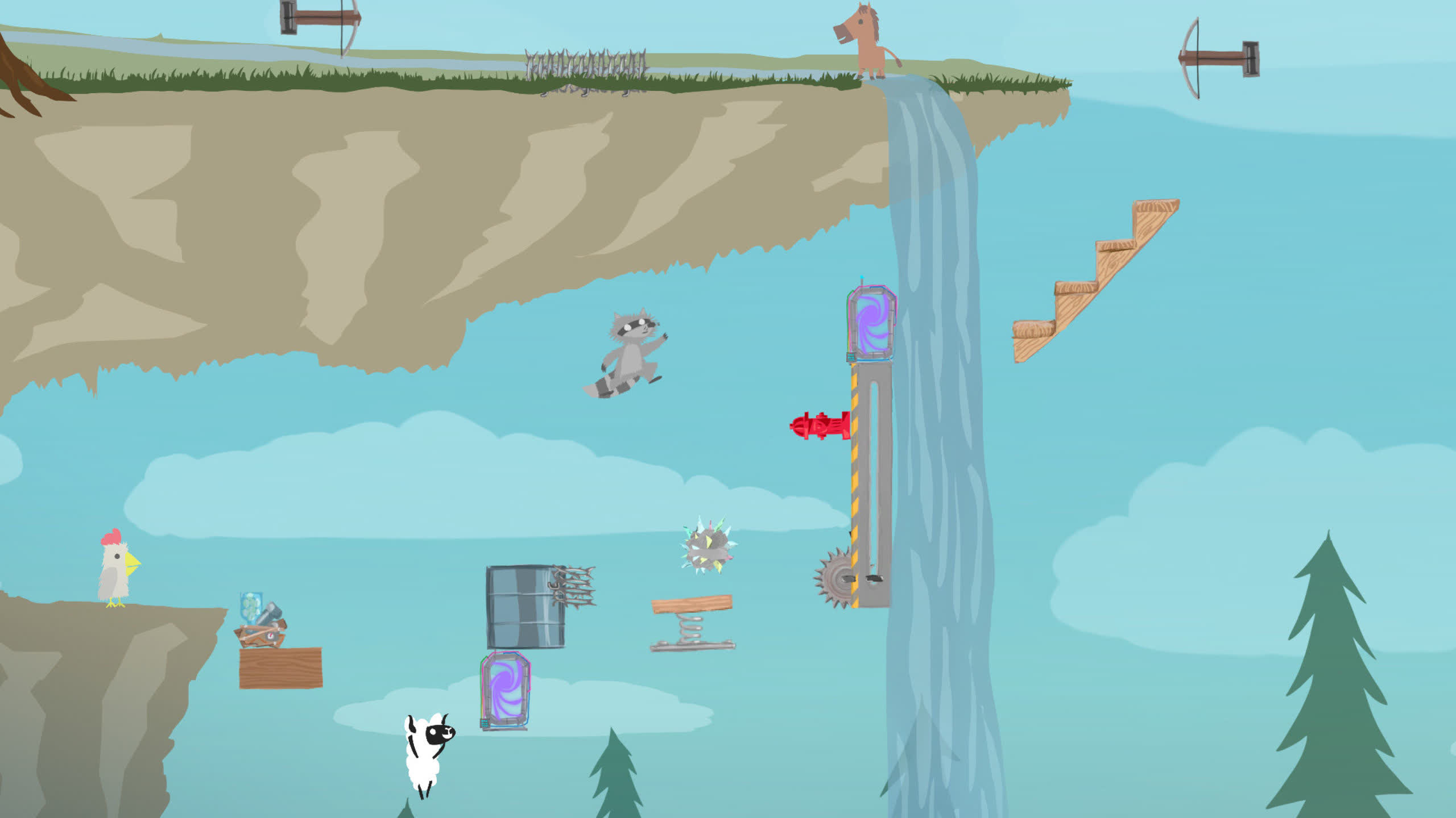 BUILDING BRIDGES! Unravel Two Online Co-op