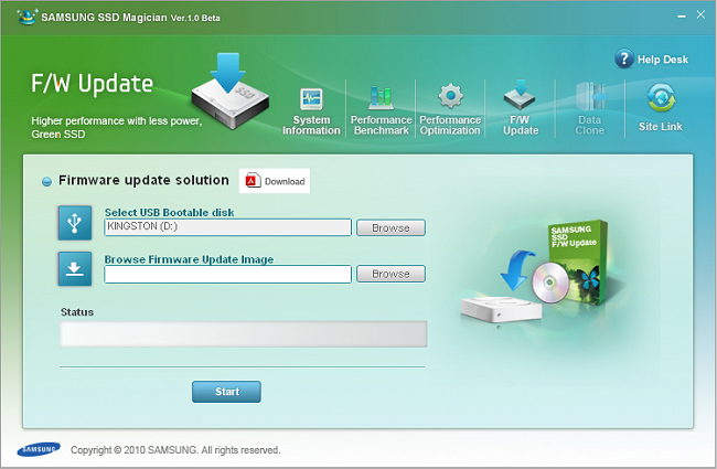Samsung ssd software download hot sale