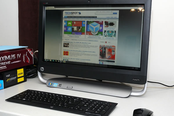 HP TouchSmart 520 All-In-One Review > Usage, Audio, Touch