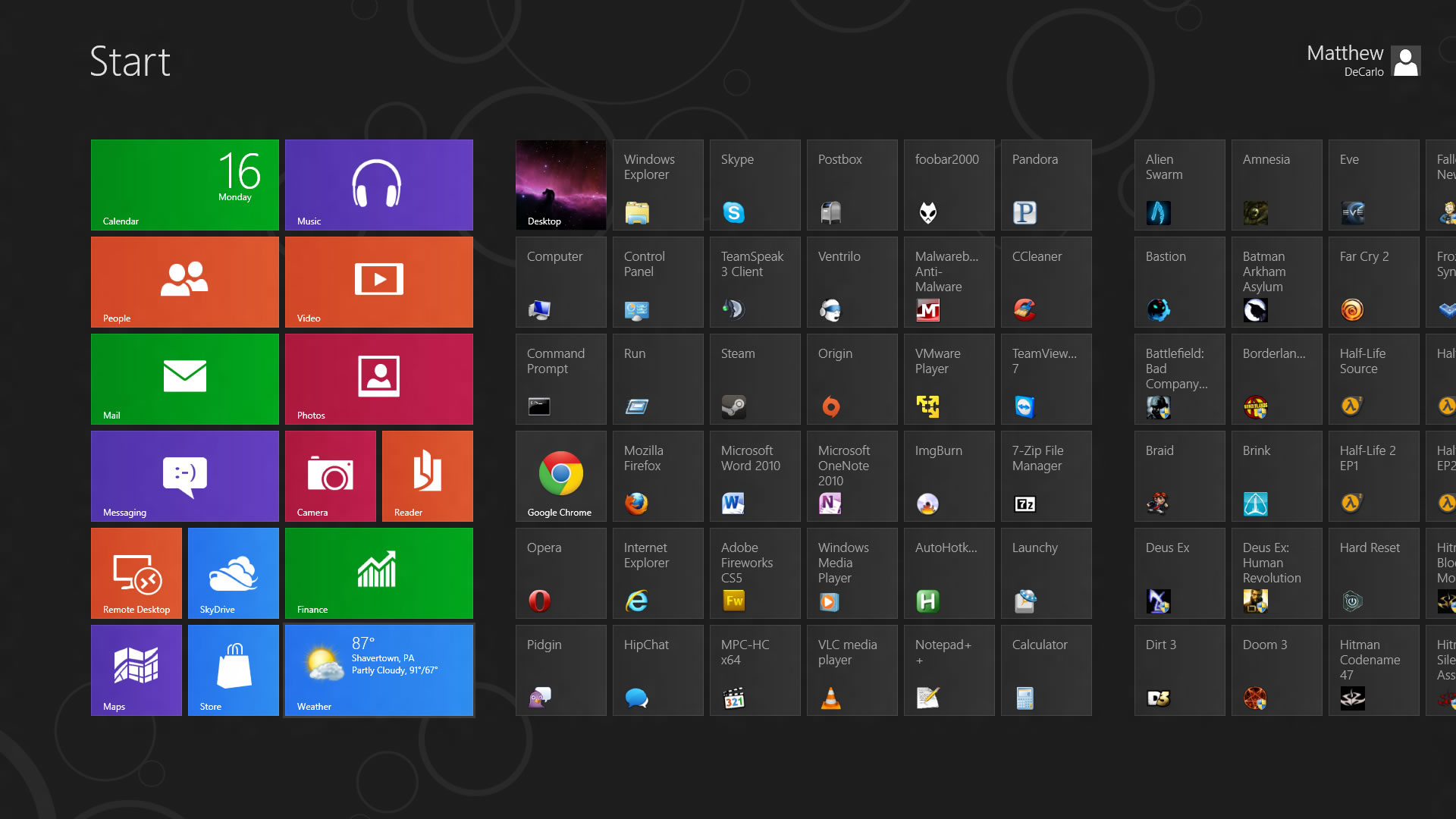 Windows 8: Why the Start Menu's Absence is Irrelevant Photo Gallery ...