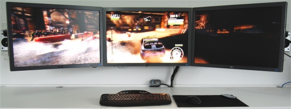 Triple monitor on sale video card