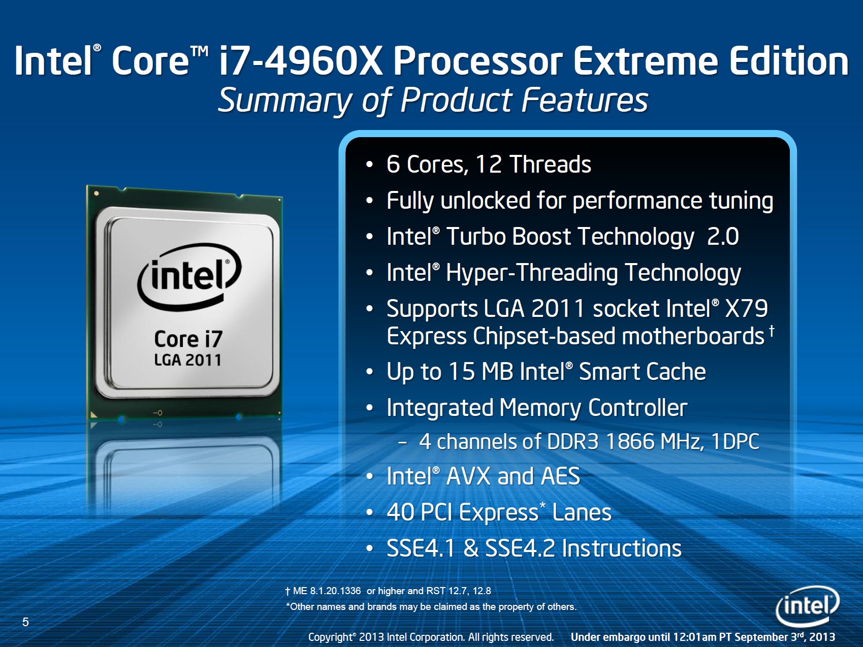 Intel 7 series chipset