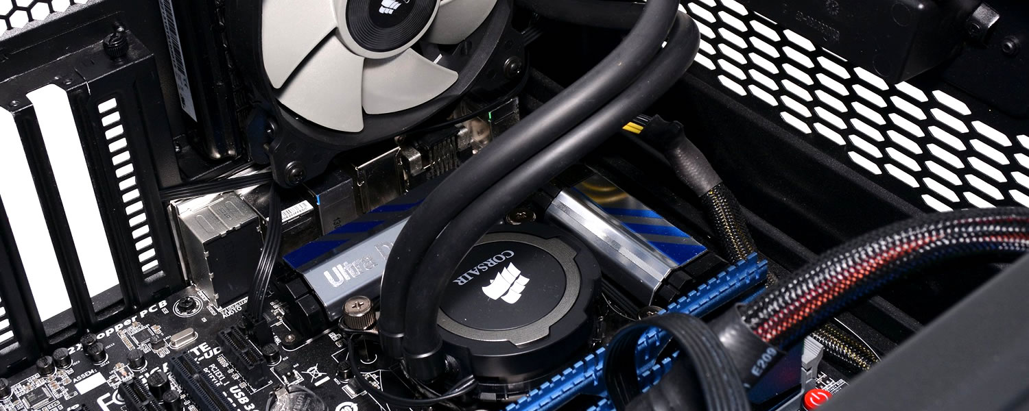 Encyclopedia Irrigation Striped Aftermarket CPU Cooling: Closed Loop Water Cooling vs. Air Cooling >  Corsair Hydro H75 Liquid CPU Cooler | TechSpot