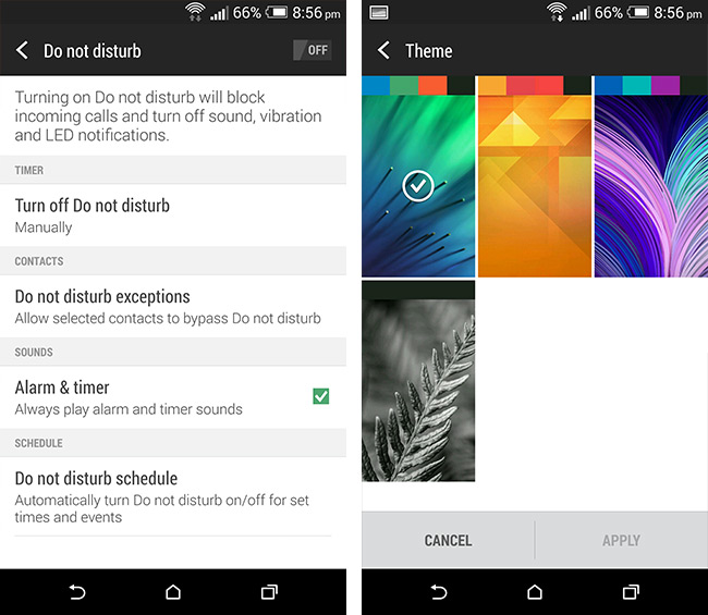 HTC One M8 Review > Software: Sense 6.0 and Android 4.4