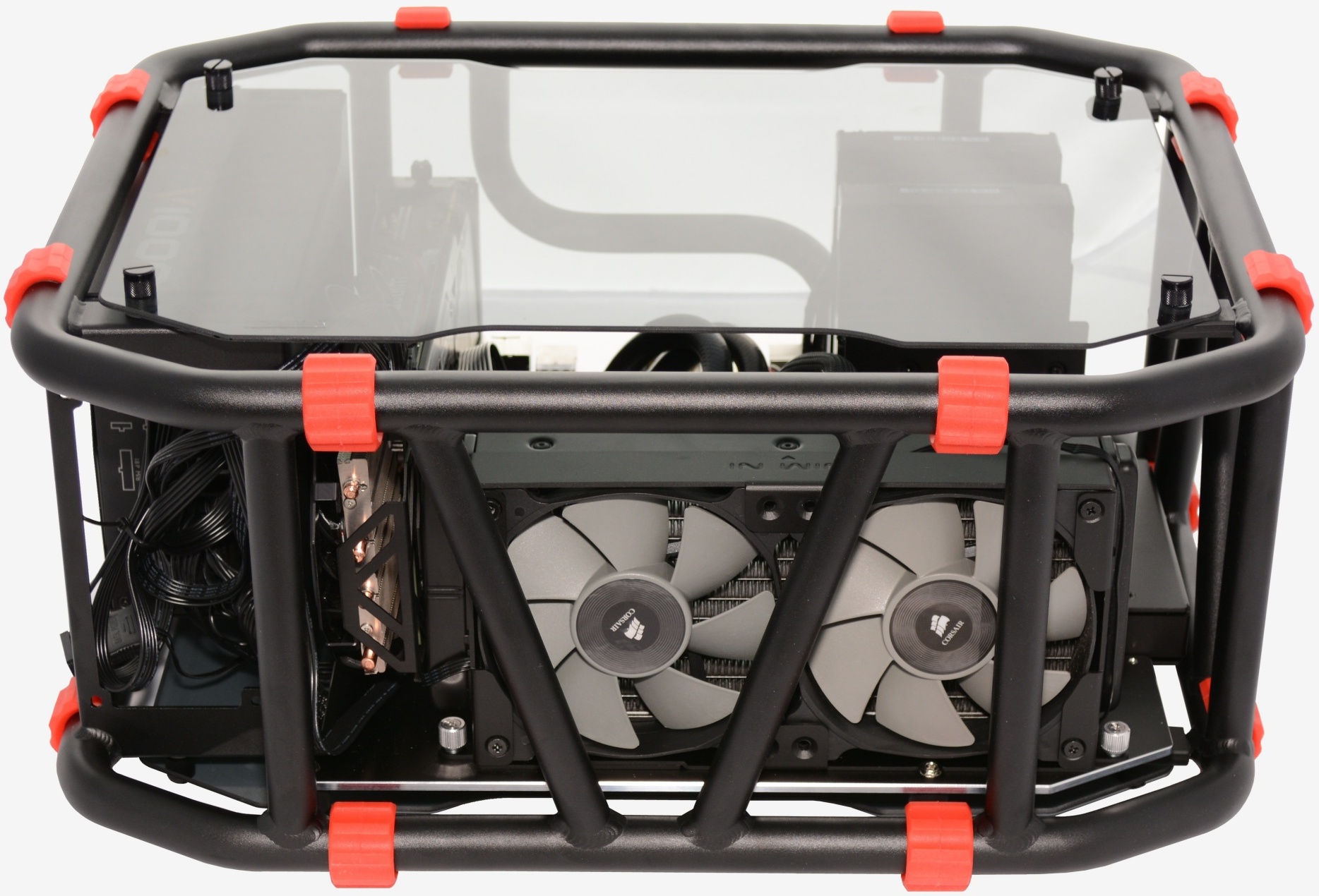 IN WIN PCケースD-Frame mini Red Mini-ITX In Win releases amazing Mini-ITX chassis - D-Frame mini - Edge Up
