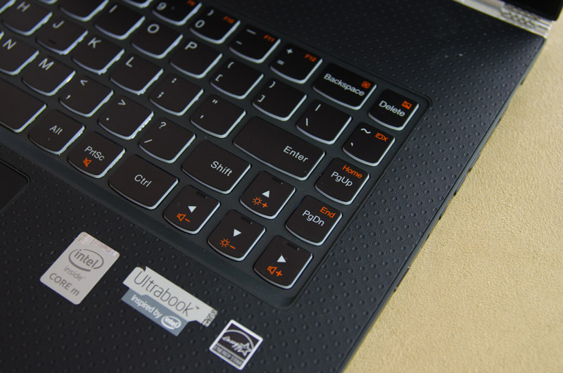 Lenovo Yoga 3 Pro Review > Keyboard, Trackpad & Flexibility TechSpot