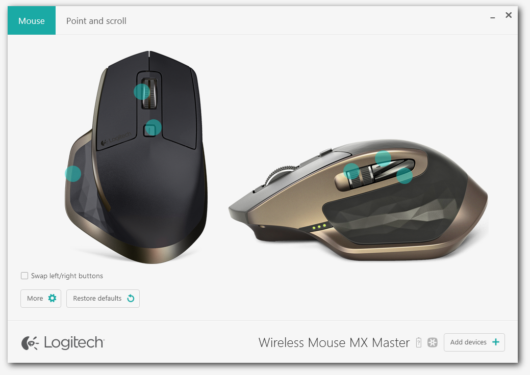 Logitech mx master software deals