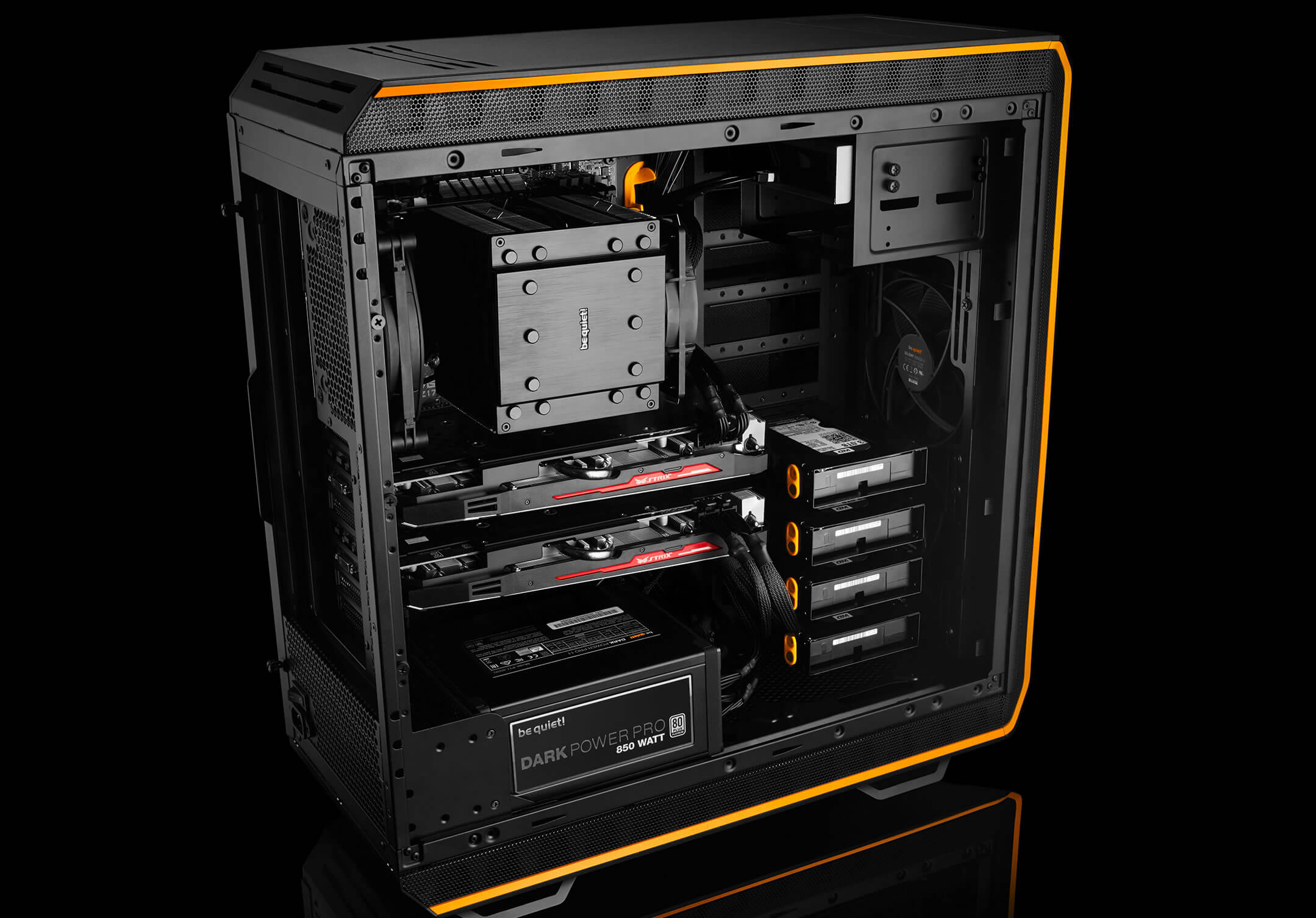 Купить игровую сборку. Корпус be quiet Dark Base 900. Корпуса Dark Base 900. Be quiet! Dark Base 900 Black ATX. Корпус be quiet Pure Base 900.