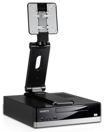 Gigabyte outs new Mini ITX case with attachable VESA arm TechSpot