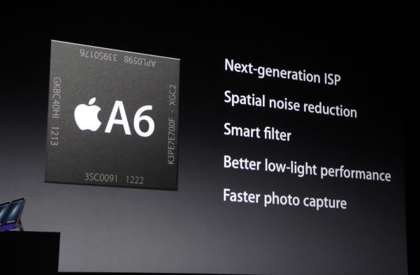 iphone 5 a6 processor