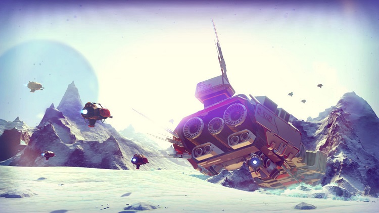 Recent flood fails to derail Hello Games' No Man's Sky project