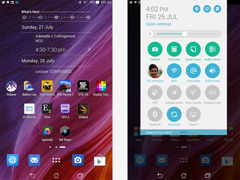 Asus Memo Pad 7 14 Review Android On X86 Software Battery Life Techspot