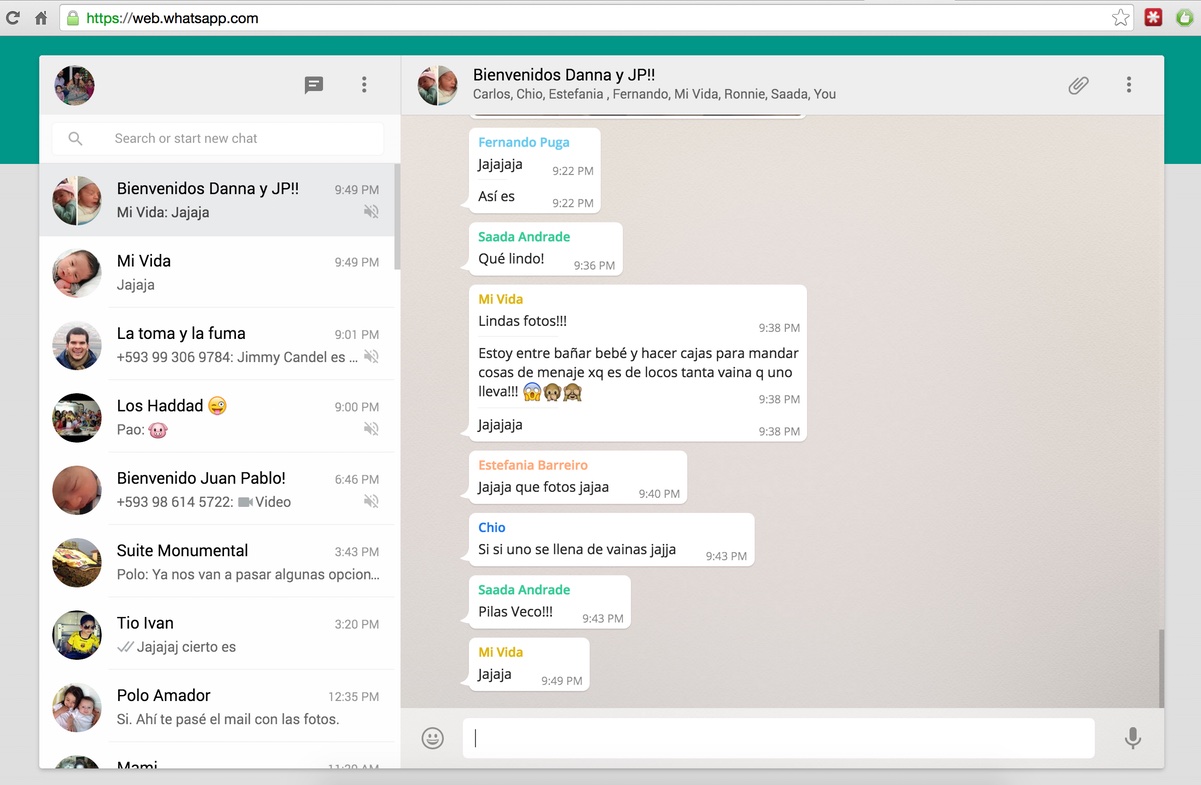 WhatsApp finally arrives on the desktop as a web app